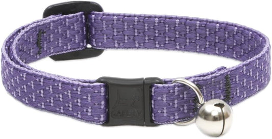 LupinePet Eco Safety Cat Collar with Bell - Lilac
